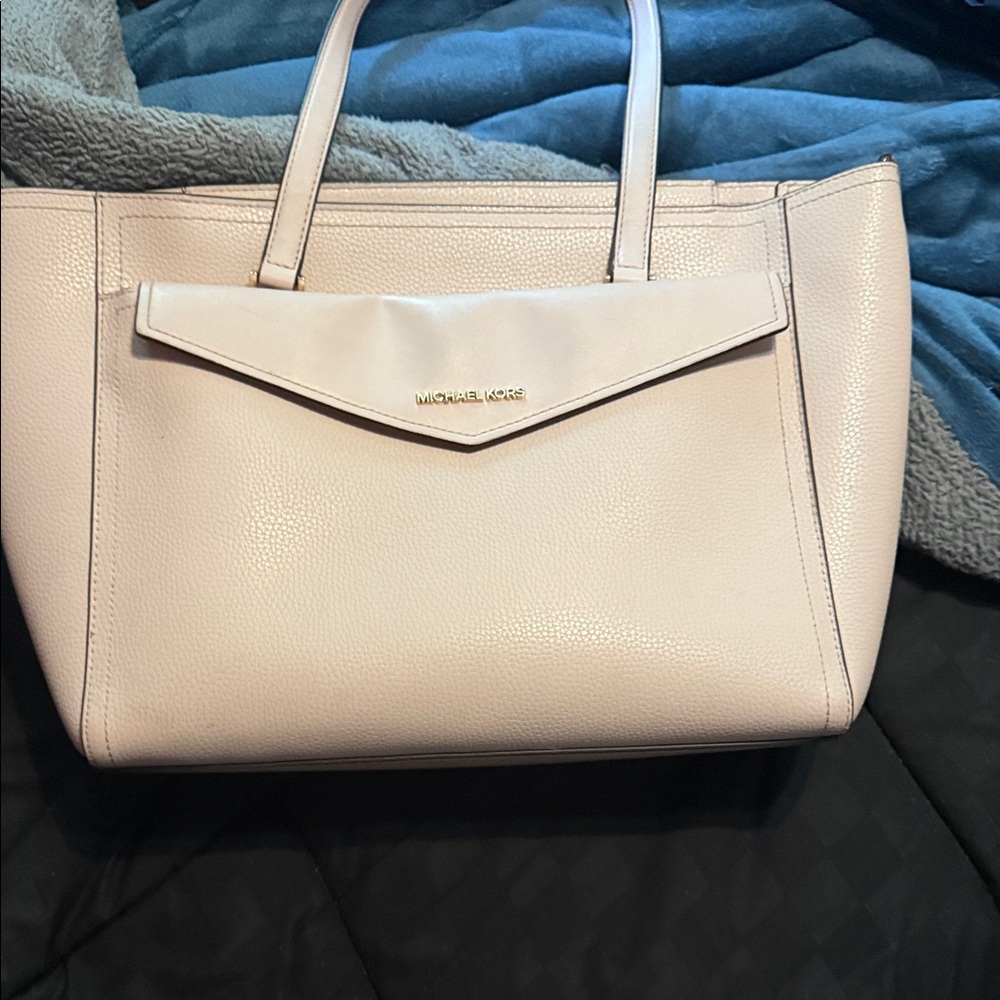 Michael Kors Light Cream Tote Bag